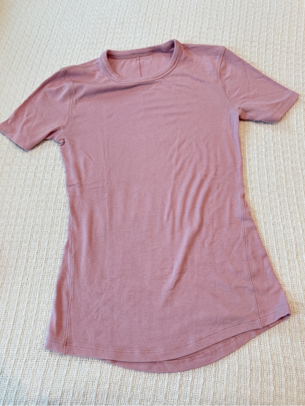 lululemon athletica Short Sleeve Crewneck Top - Dusty Rose